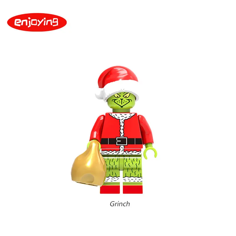 

Grinch Christmas Builiding Blocks Grinches Ninja Santa Claus Compatible LegoING Figures Toys for Children Gift Grinches Ninjago