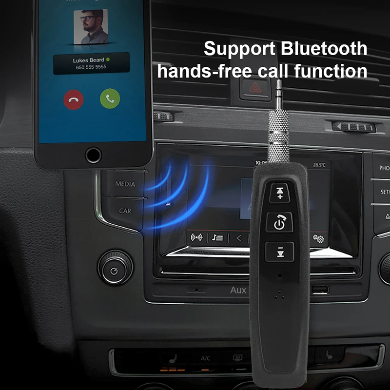 Беспроводной Bluetooth приемник 3,5 мм разъем Bluetooth аудио MP3 музыкальный приемник адаптер автомобильный Aux кабель бесплатно для динамика наушников