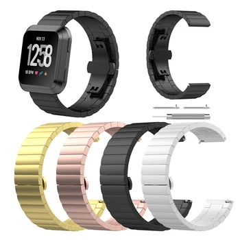 

Essidi Stainless Steel Watch Band Strap Buckle For Fitbit Versa Smart Bracelet Loop Tool Kit For Fitbit Versa 2 Replacement