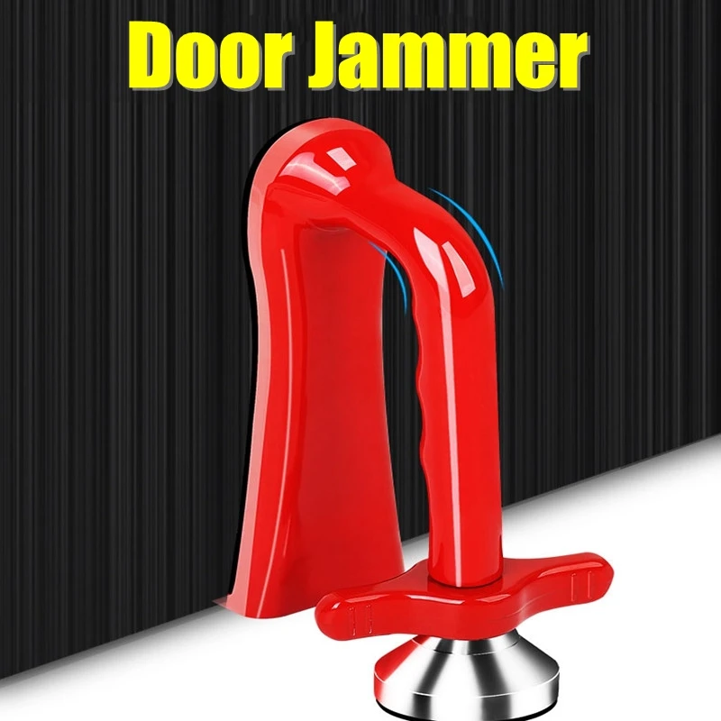 

Portable Door Closer Jammer Lockdown Lock Personal Protection Lock-Security Device For Travel Hotel Door