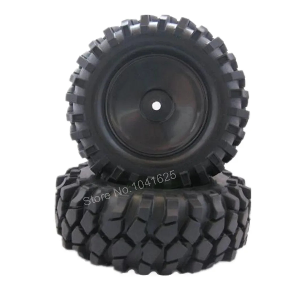 4pcs 96mm Rubber 1 9 inch RC Crawler Tires Tyre Wheel Rim 12mm Hex For 1