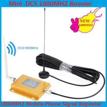 LCD Display Mini 2G 4G LTE GSM DCS 1800Mhz Mobile Phone Signal Booster DCS Signal Repeater Cell Phone Amplifier & Sucker Antenna