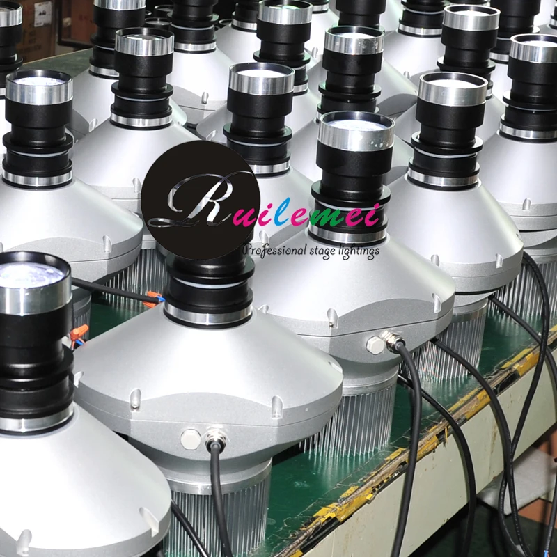 

New DMX 40W Led Waterproof IP65 Image Rotating Logo Projection Gobo Projector Light with 5 Custom Glass Gobo Sockets