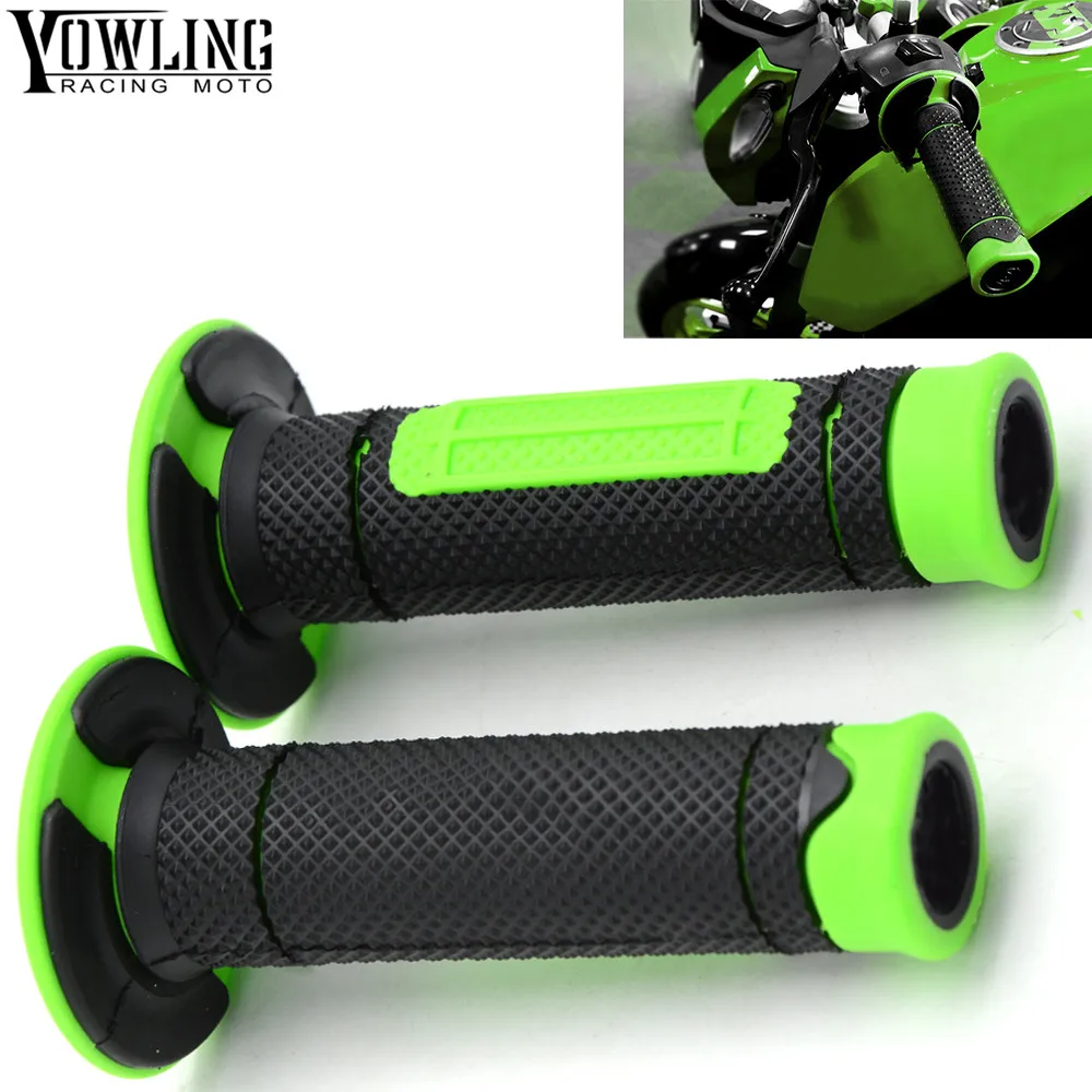 

7/8" Handlebar Handle bar Rubber Hand Grips Brake Hands Handle Grip for Kawasaki VERSYS 1000 650 CONCOURS 14 ABS VERSYS-X300