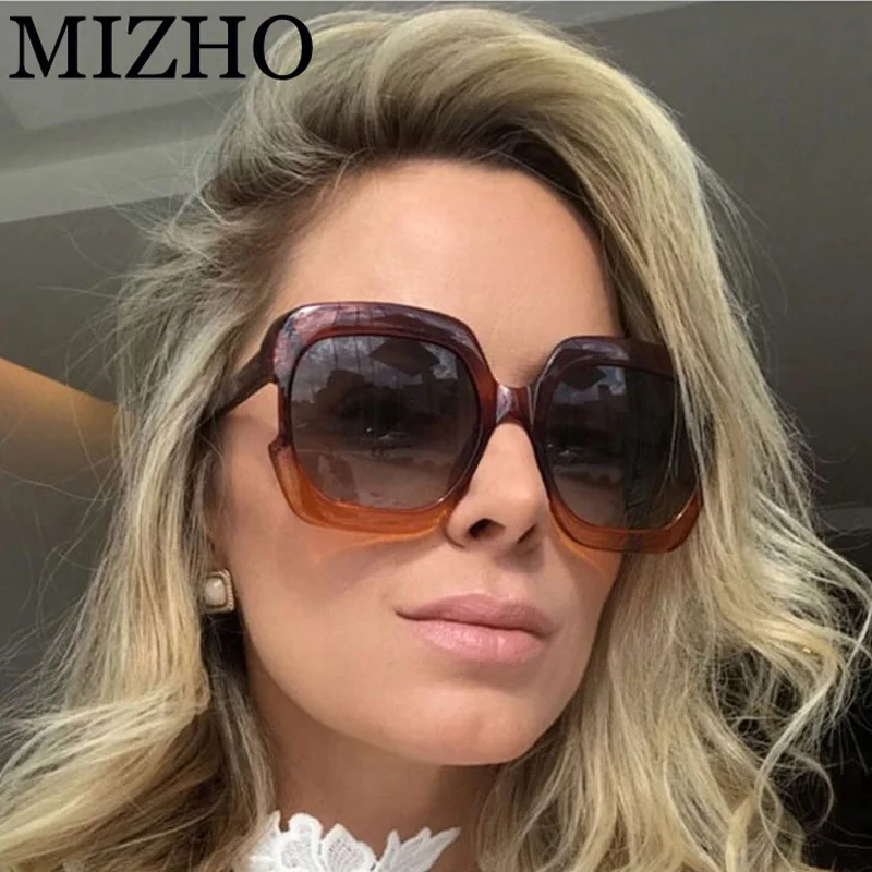 Солнцезащитные очки MIZHO женские поляризационные для вождения с блестящими