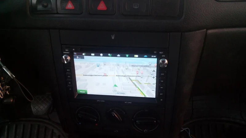 Cheap SilverStrong 7inch Android9.0 2DIN Car DVD GPS For VW PASSAT B5 B4 for GOLF4 Android dvd car 2Din GPS Navi Radio 2