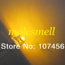 1000 шт./лот! 5 мм соломенная шляпа желтый светодиод(2000MCD) 5 мм светло-светодиод 5 ММ Strawhat желтый светодиод широкоугольный LED