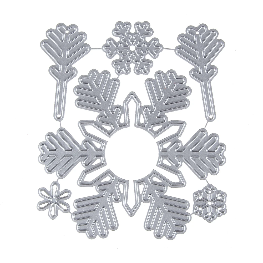 Hemere Snowflake Edge Frame Embossing Dies Metal Steel Cutting Dies for DIY Scrapbooking Invitation - 32960723750