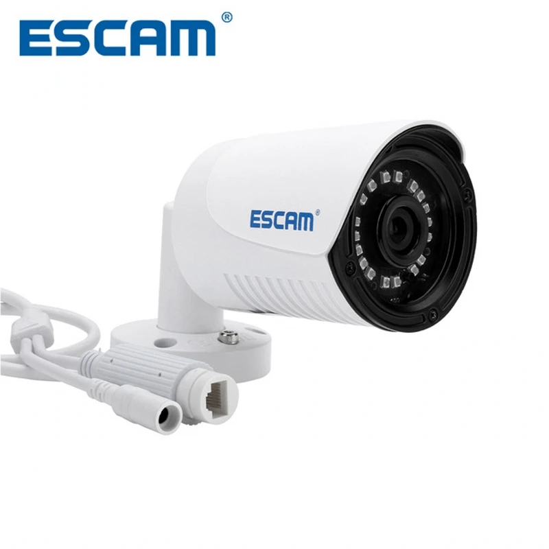 Escam плоскости qe07 мини IP Камера 1.0 МП HD 720 P ONVIF P2P ИК-наружного наблюдения Ночное