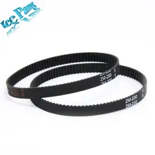 10pcs/lot 3D printer belt closed loop rubber GT2 timing belt 200-2GT-6 length 110/112/200mm/280mm/400/610/852/ width 6mm