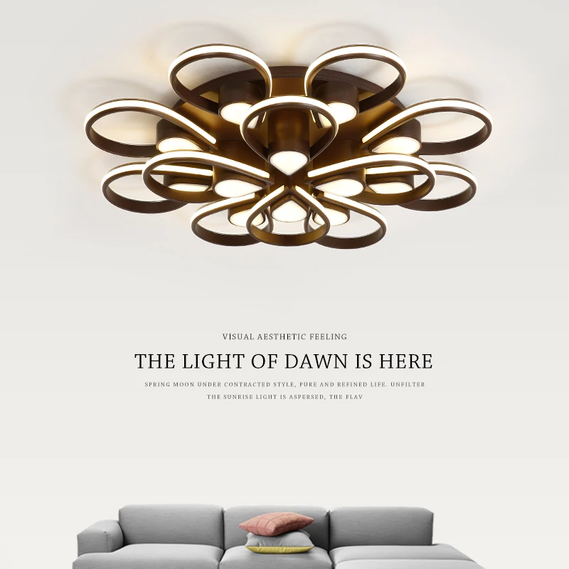 

Modern Led Chandelier For Livingroom Bedroom Dinningroom focos led techo Indoor Home Ceiling Chandelier Lamp Lighting Fixtures