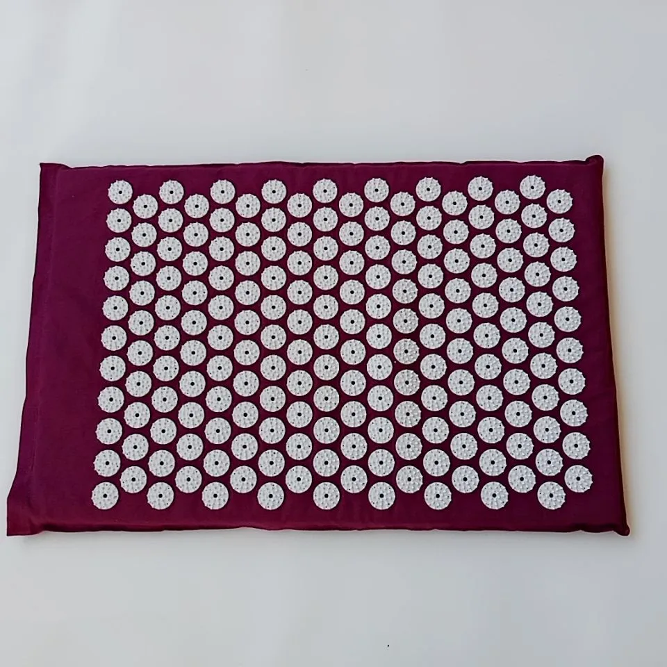 Massager (appro62*38cm)Cushion Massage Mat Acupressure Relieve Back Body Pain Spike Mat Acupuncture Massage Yoga Mat with Pillow Massager (appro62*38cm)Cushion Massage Mat Acupressure Relieve Back Body Pain Spike Mat Acupuncture Massage Yoga Mat with Pillow