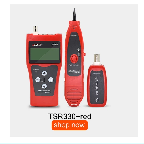 NOYAFA NF-388 удаленного поиска кабель локатор тестер провода Tracker Tracer ЖК RJ45 RJ11 BNC USB телефон тонер сети Набор инструментов синий