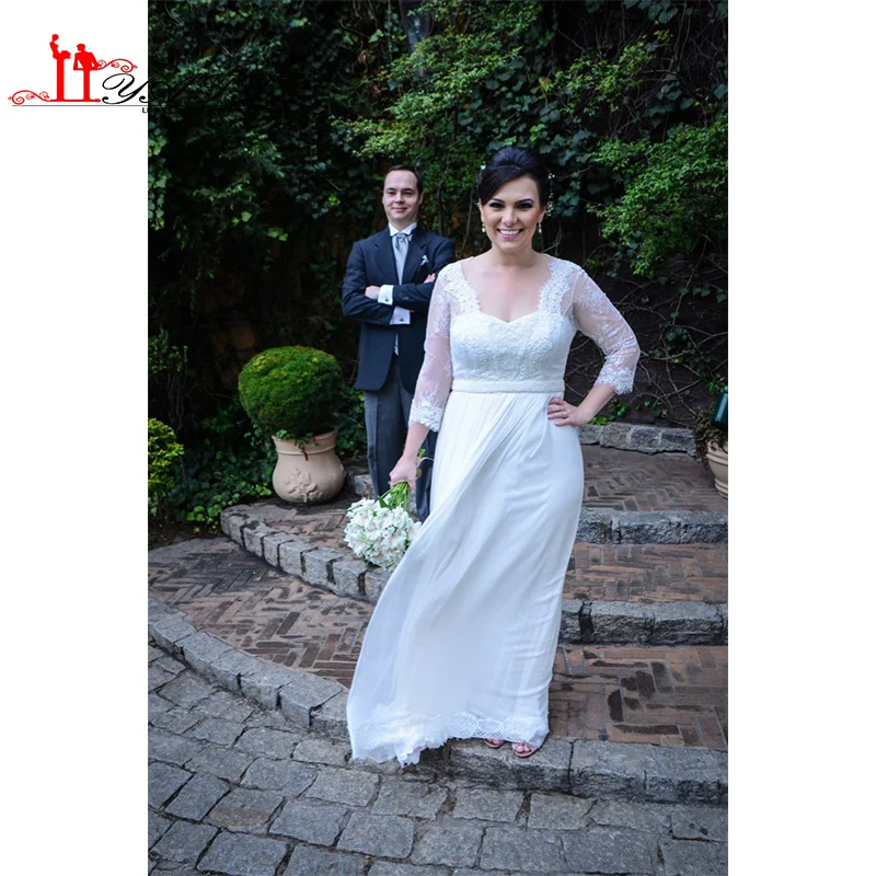 Casual and Flowing Wedding Dresses