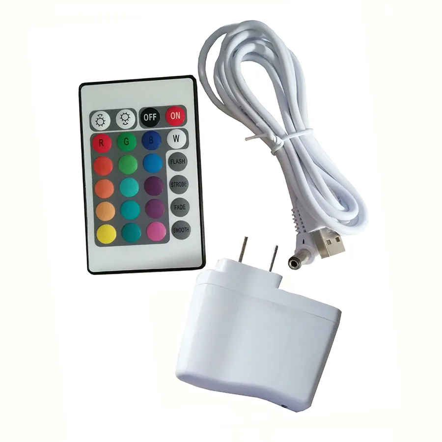 Thrisdar IP68 красный зелёный синий камни форма сад ландшафт Газон Свет USB