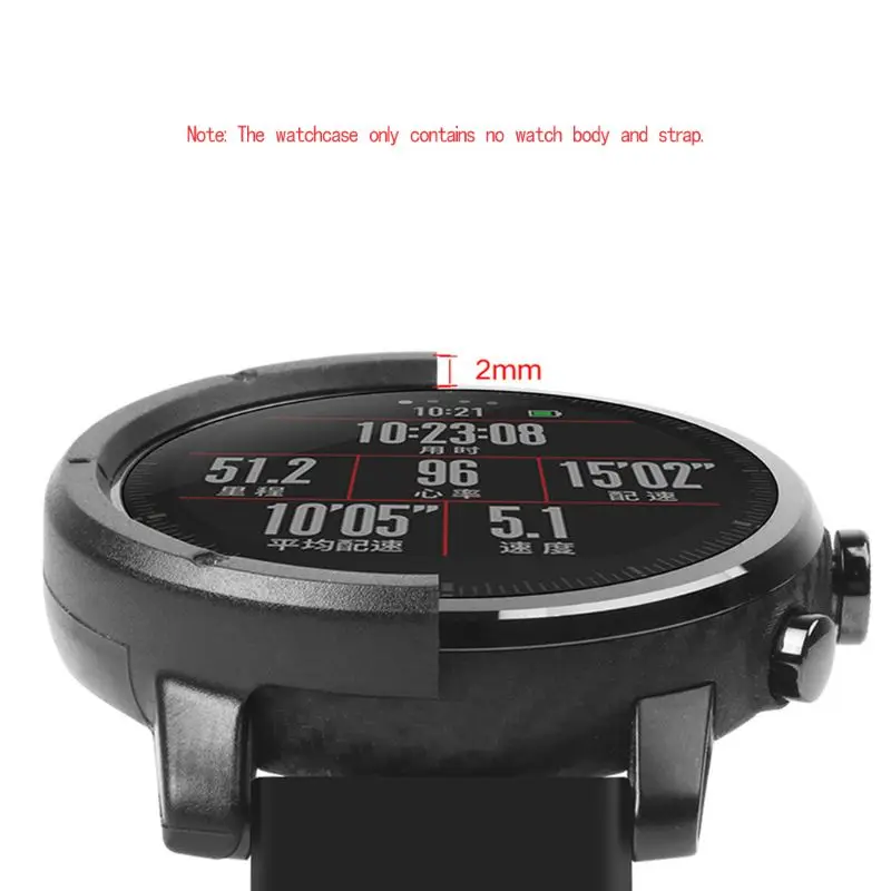 Новинка 2020 защитный чехол для корпуса Huami Amazfit Stratos 2 аксессуары смарт