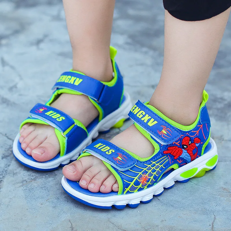 Buy The Avengers Spiderman Kids Sandals Boys Beach