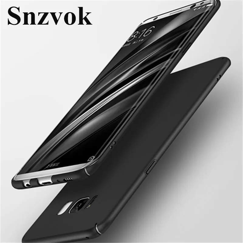 Snzvok PC Light Thin Hard Case For Samsung Galaxy S6 S7 edge S8 Plus Back S4 S5 Ultra-thin Cover |