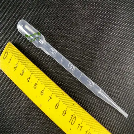 Одноразовая Пластиковая заколка для бюретки 3 мл химическая экспериментальный инструмент