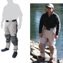 Уличные штаны средней длины с эластичной резинкой на талии, плотные дышащие тканевые водонепроницаемые мужские и женские носки для рыбалки, комбинезон, брюки