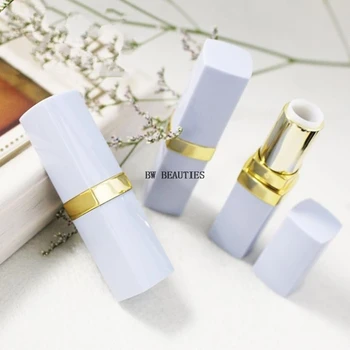 

1000Pcs/Lot Empty Lipstick Tube Black Makeup Lips Cosmetic Containers Packaging Lipstick Refillable Bottles DIY 12.1mm