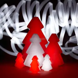 1 шт. водонепроницаемый открытый цвет переменчивый свет дерево LED торшер для Рождество освещение украшения