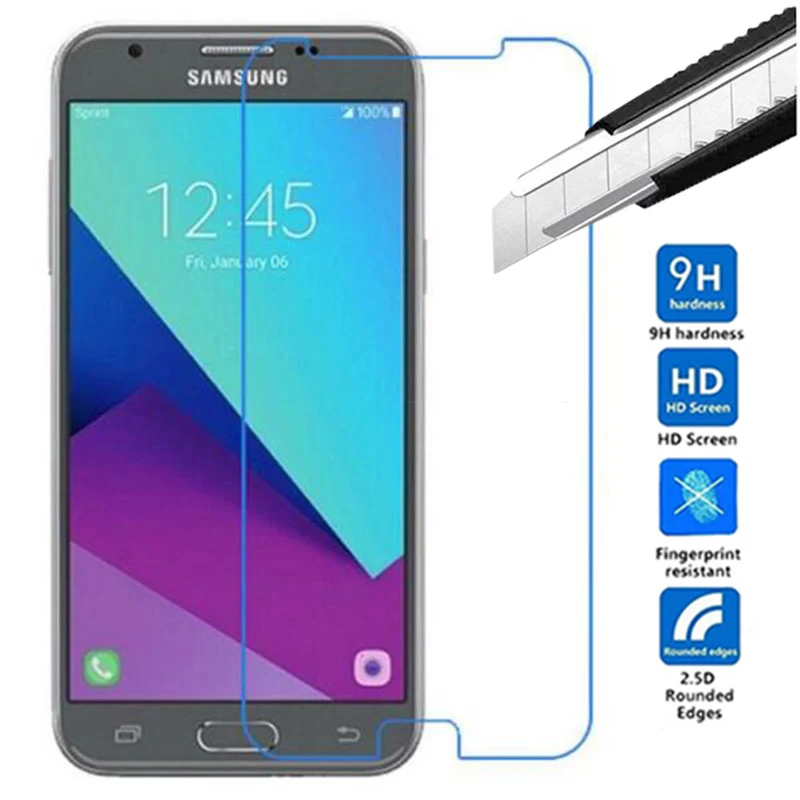 Закаленное стекло 9H 0 26 мм для Samsung Galaxy J3 Emerge Взрывозащищенная защитная пленка |