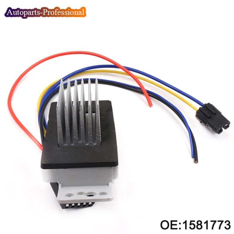 

YAOPEI New Blower Motor Resistor W/Plug 1581773 Fits For Chevrolet Silverado 1500 2500 3500