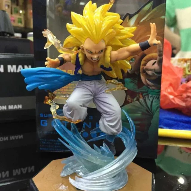 Dragon Ball Z действия fgiures Gotenks Figuarts ноль Супер Саян 3 фигурка Дракона Мяч Z Коллекционная модель Игрушечные лошадки