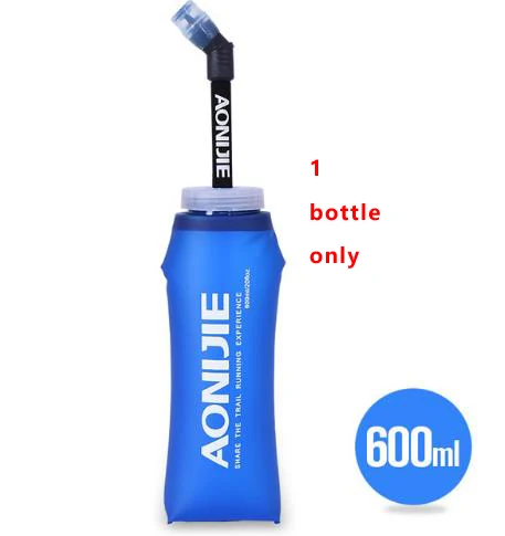 AONIJIE Pro для женщин и мужчин, легкий рюкзак для бега, Спортивная дорожка, гонки, марафон, Пешие прогулки, фитнес-сумка, жилет-рюкзак против обезвоживания - Цвет: 1 bottle only