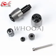 22 мм CNC Алюминий универсальные мотоциклетные рукоятки заканчивается наконечники велосипедного руля руль шапки для YAMAHA YZF-R1 R3 R6 R15 R25 XJR1300