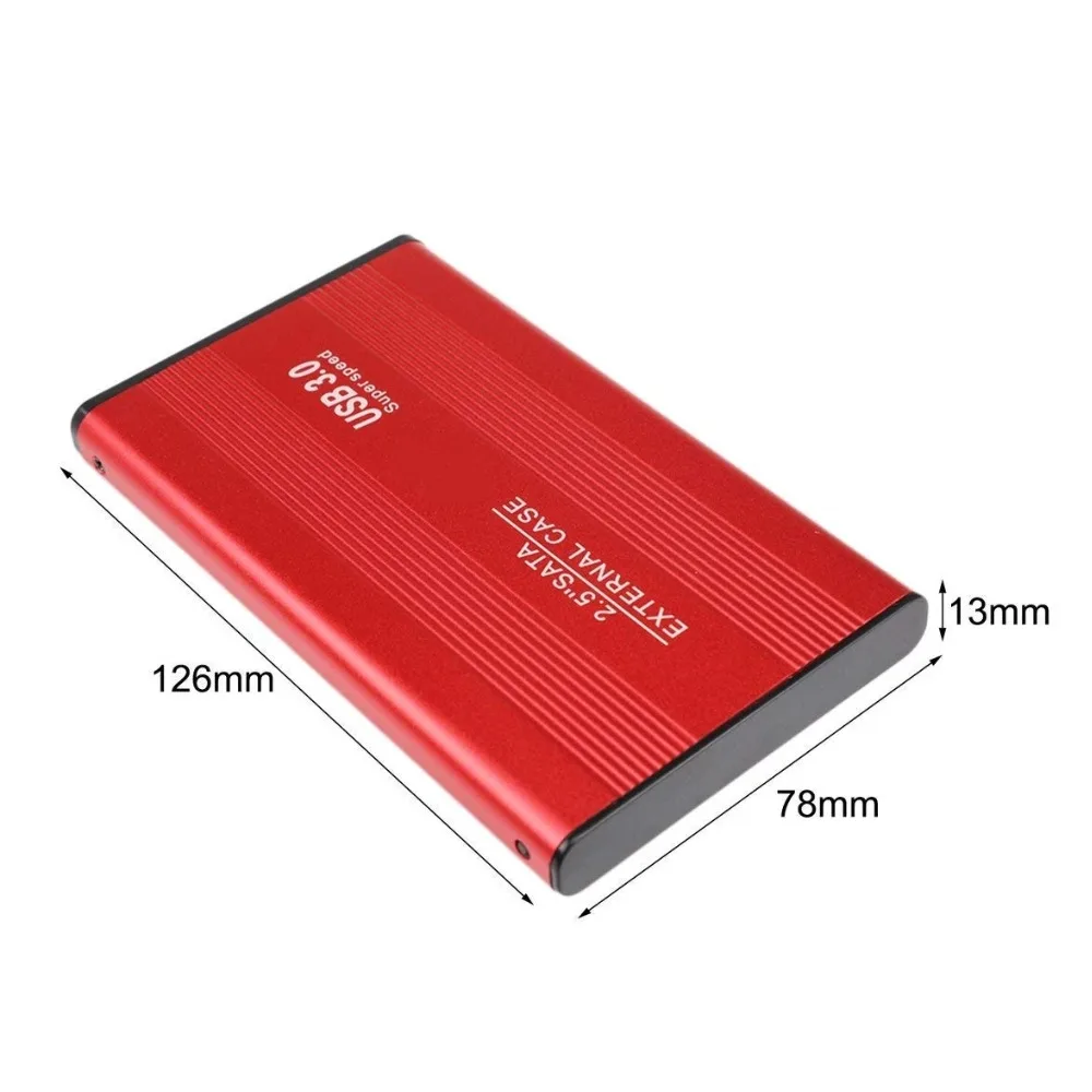 2,5 дюймовый чехол для ноутбука SATA HDD на Sata USB 3,0 SSD HD жесткий диск Внешний корпус для хранения с кабелем USB 3,0