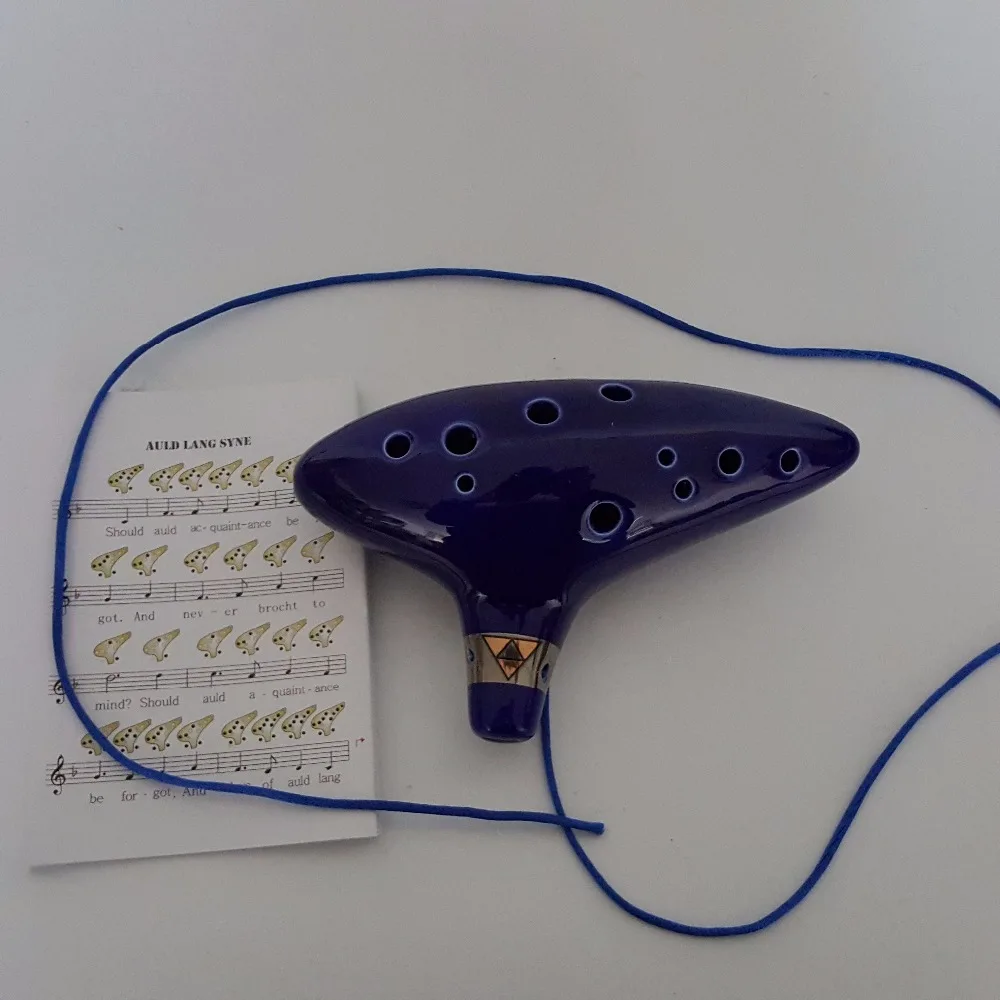 

Zelda Action Figures Link Ocarina of Time Ceramics PVC 160mm Model Toys Zelda Musical Instruments