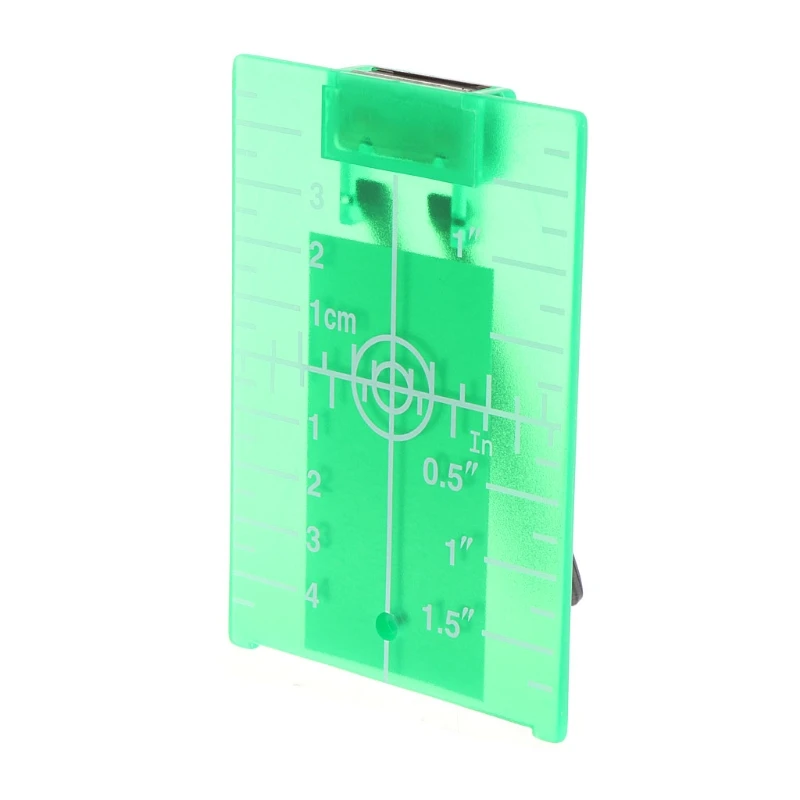 

ANENG Magnetic Green/Red Target Plate For Rotary Cross Line Laser Level Distance Measurer