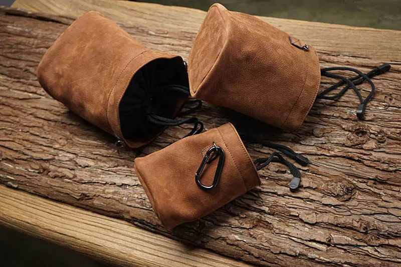 Protetora de Câmera de Couro Retrô para Leica Estrutura de Câmera para Sony Capa Genuíno Bolsa Macia m8 A6000 a7 A7ii m9 - Image 4
