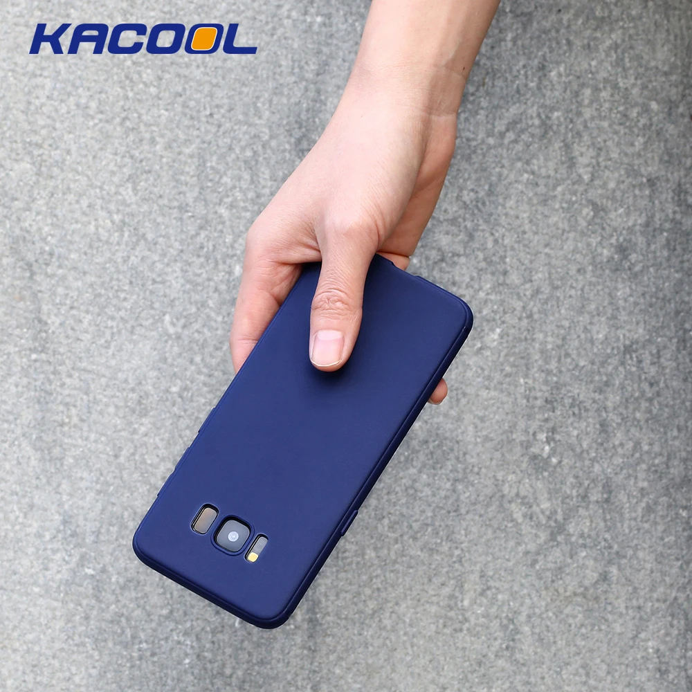 Чехол KACOOL 2019 для Samsung Galaxy S8 чехлы карамельных цветов силиконовые полые Plus мягкий