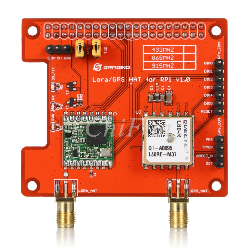 Lor gps HAT V1.4 версия Lora/gps_ HAT-это модуль для лоравана и gps для ЕЕС с Raspberry Pi