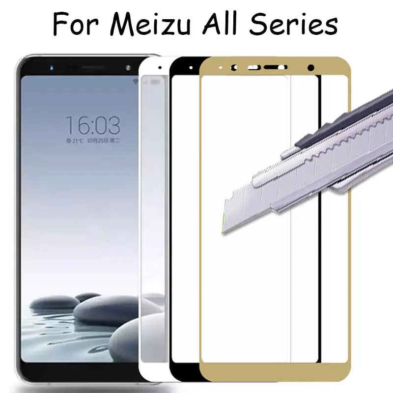 Закаленное стекло для Meizu Note 9 на Maisie M 6s M5s M5c U10 M3 M5 M6 защита экрана защитная пленка