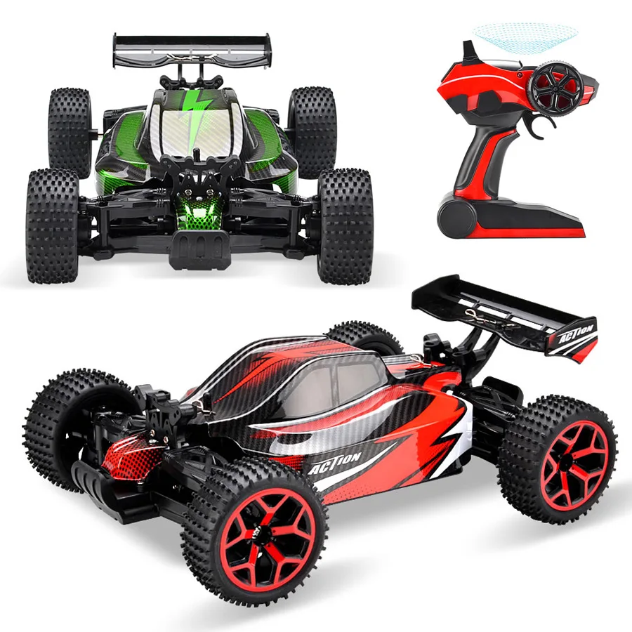 

RC Cars Rock Off-Road Vehicle 2.4Ghz 4WD High Speed 1:18 Remote Control Racing Cars Fast Race Buggy VS WL TOYS A959 RC Car