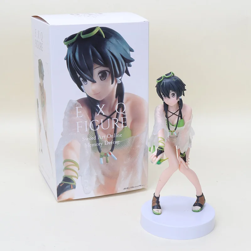 18cm EXQ Sword Art Online Figure toy SAO Asada Shino Swimsuit Ver. Anime Figure Girl Figurine PVC Colletcible Toys 18cm EXQ Sword Art Online Figure toy SAO Asada Shino Swimsuit Ver. Anime Figure Girl Figurine PVC Colletcible Toys