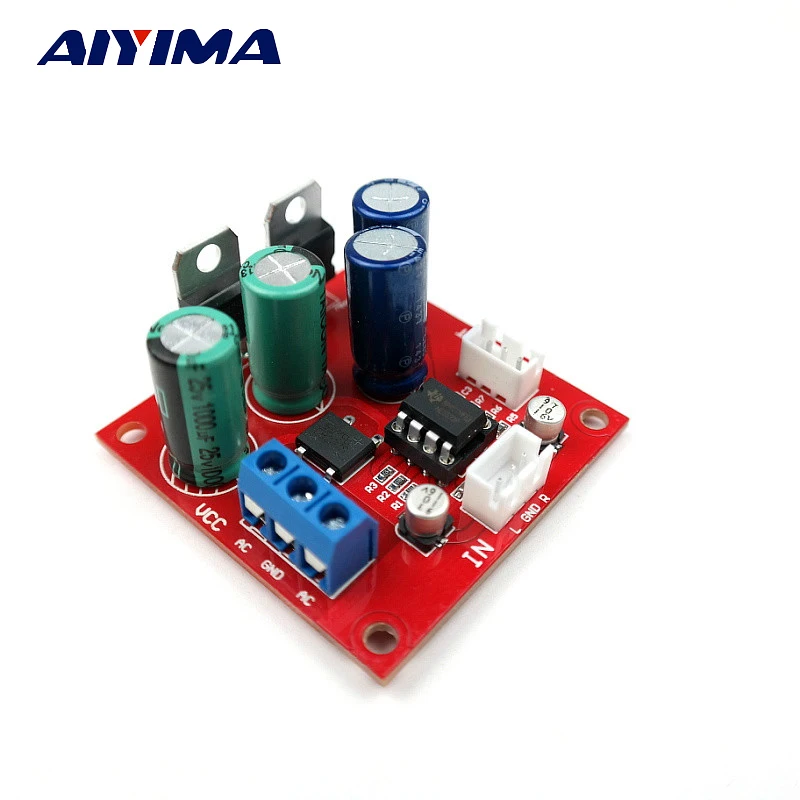 

Aiyima Vintage Player MM MC Magnetic Head Player Board NE5532 Pre-amplifier Board Dual Power Supply