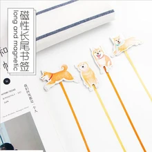 1 шт./лот Kawaii собака дизайн длинный хвост закладки Магнитная Новинка закладки(tt-2705