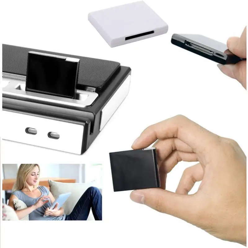 

A2DP 30pin connector Wireless Music Receiver Bluetooth Audio Adapter for IPHONE, IPAD, IPOD Speakers