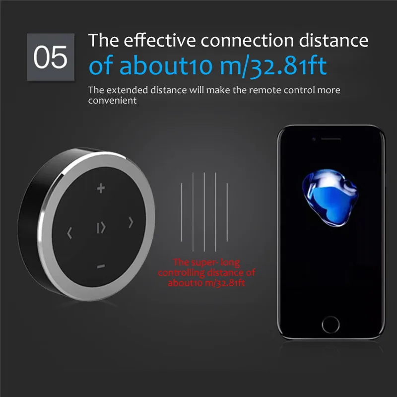 Bluetooth Car Wireless Mobile Phone Multimedia Multifunctional Steering Wheel Remote Controller