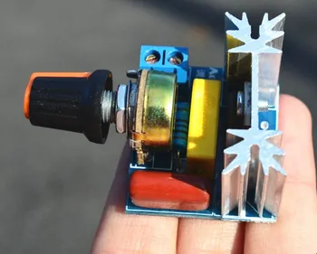 

Free shipping 10pcs/lot 2000W dimming, adjusting speed, adjusting temperature and alternating current 50-220V Best quality