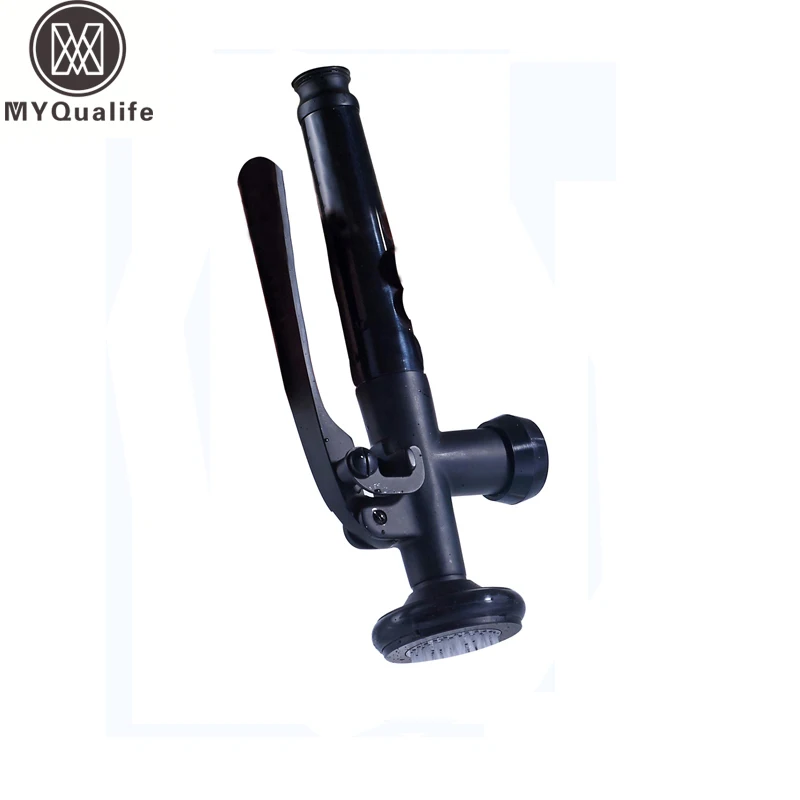 

Free Shipping Black Kitchen Shower Head Pull-Out Spray Head Universal Replacement Head for Kitchen Faucet with Lock Handsfree