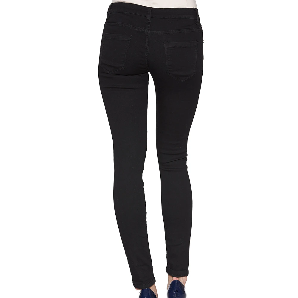 GLO-STORY, женские рваные обтягивающие джинсы,, высокая талия, эластичные, Дамская мода, американский стиль, обтягивающие джинсы-карандаш, 3295