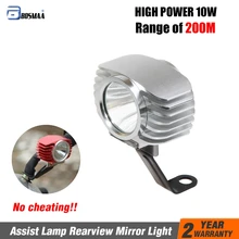 BOSMAA Motorcycle LED Headlight 6W/10W/15W Car Fog Light DRL Spotlight 6000K White External Hunting Driving Head Lamp 1pcs