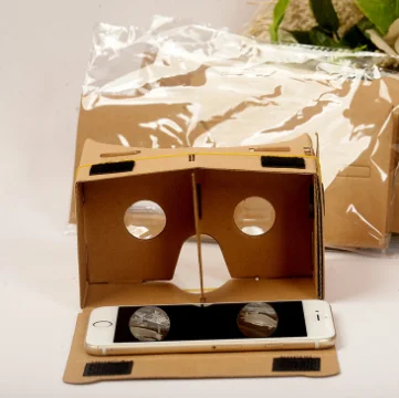 По DHL или FedEx 500 шт DIY картонные VR 3D VR очки