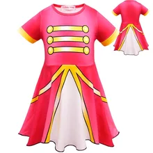 Рождественское платье для костюмированной вечеринки, милые куклы, платье принцессы для маленьких девочек, вечерние платья с сюрпризом на день рождения, детская одежда